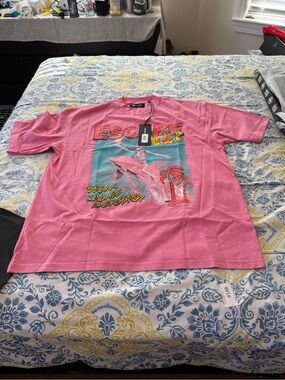Escape Men’s Freedom, Escape Plan Pink Graphic Tee